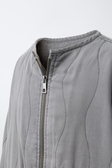 FLUID PUFFER JACKET - Anthracite grey by Zara - Image 4