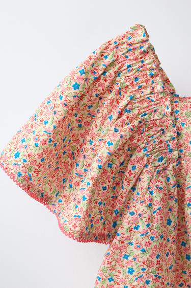 FLORAL PRINT BLOUSE - Multicoloured by Zara - Image 2