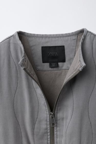 FLUID PUFFER JACKET - Anthracite grey by Zara - Image 6