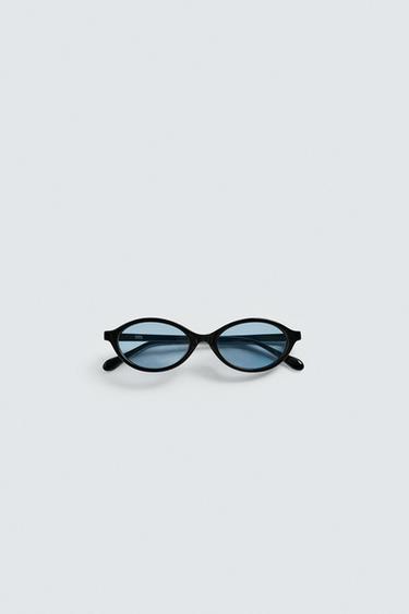 LUNETTES DE SOLEIL OVALES - Noir de Zara - Image 7