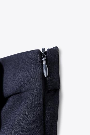 SKORT WITH BUTTONS - Navy blue de Zara - Image 6
