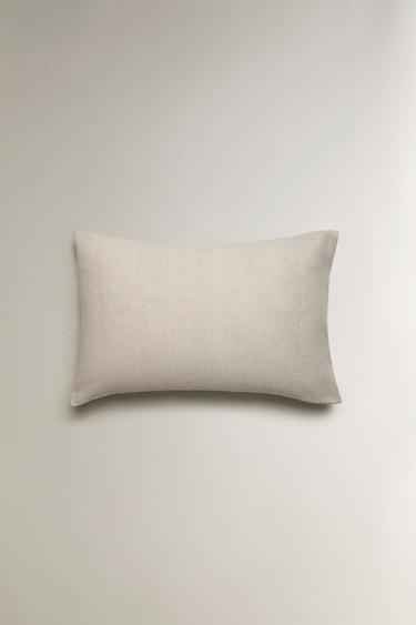 TAIE D’OREILLER CHANVRE (175 G/M²) - Beige clair de Zara - Image 2