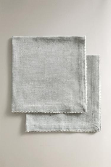 Zara Gri - DALGALI PEÇETE PAKETİ (2'Lİ PAKET)