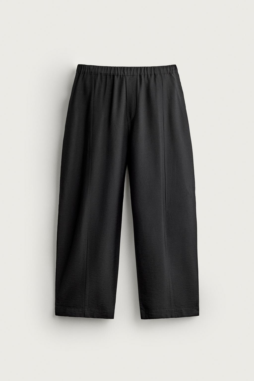 FLOWING BALLOON-FIT TROUSERS