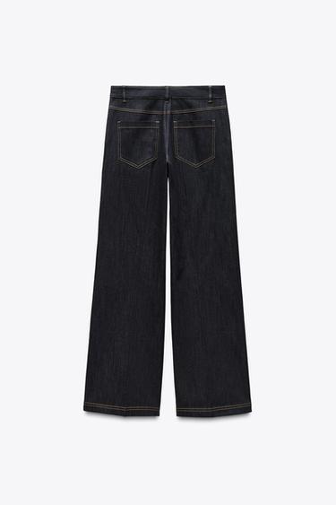 Zara BOOTCUT PANTS - Indigo