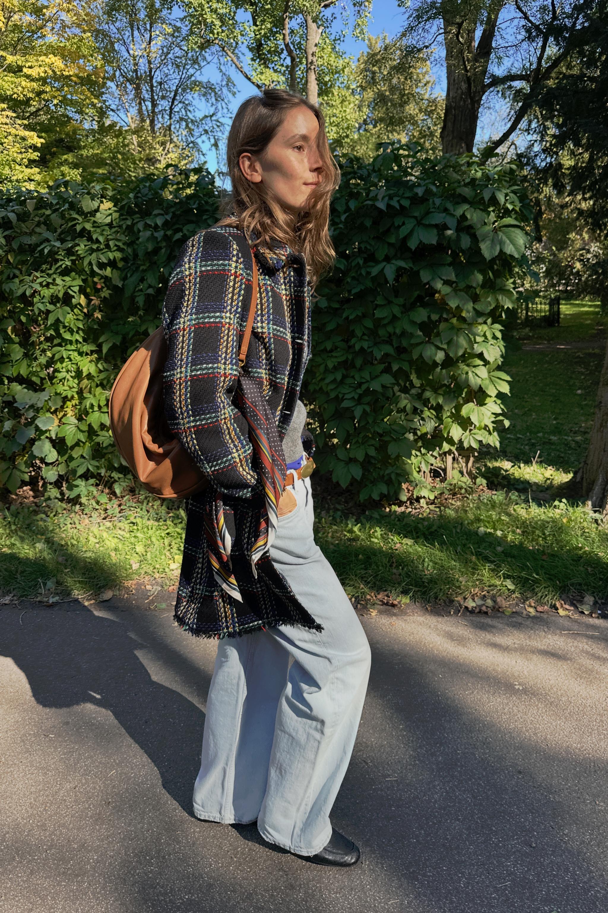MANTEAU STRUCTURE CARREAUX