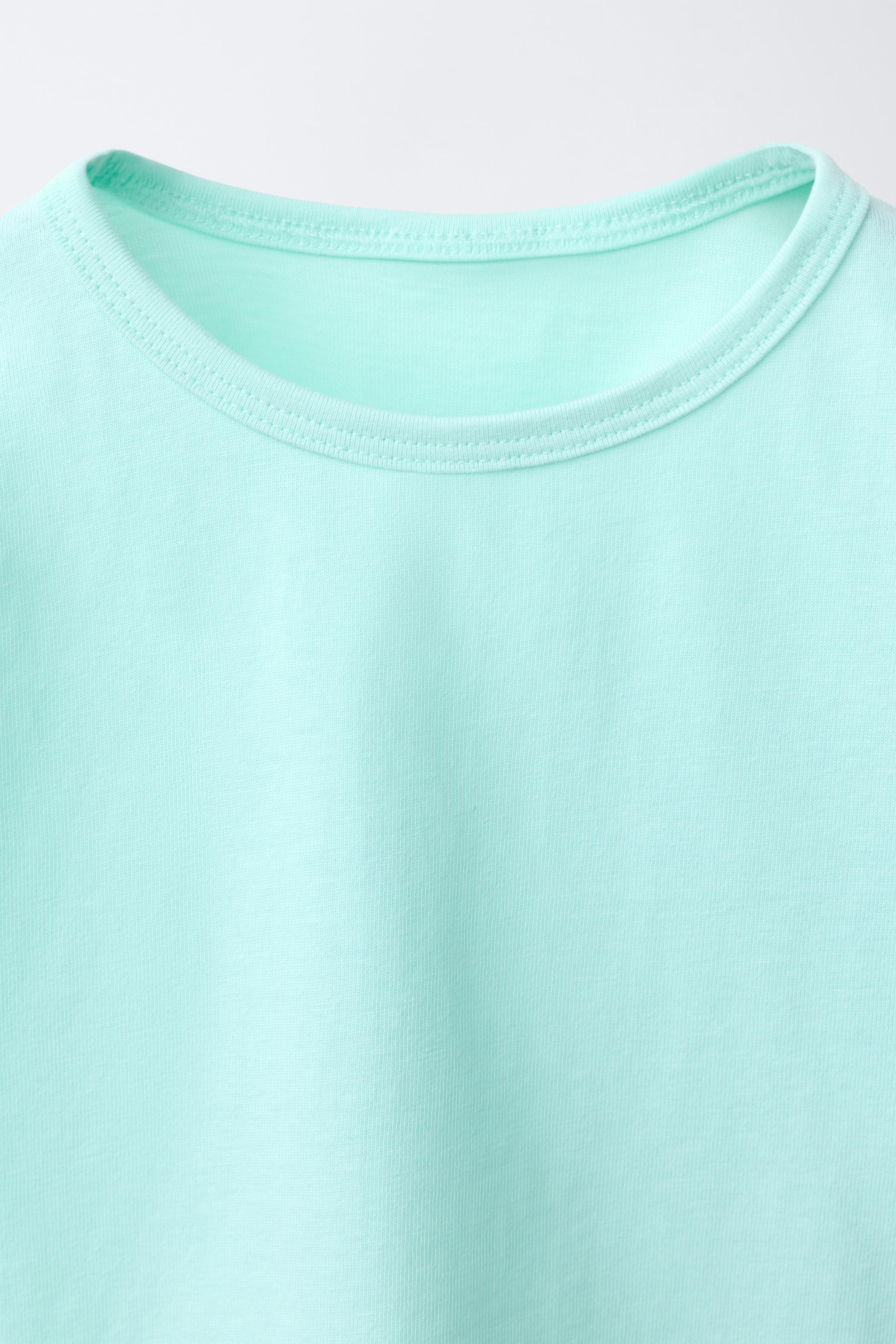 Детские футболки Zara PLAIN T-SHIRT — фото 3