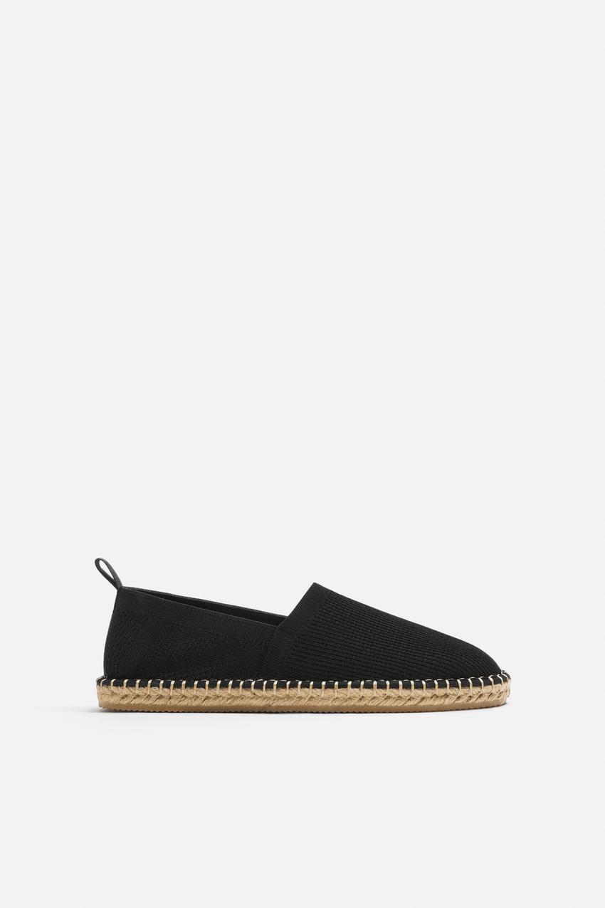 KNITTED FABRIC ESPADRILLES