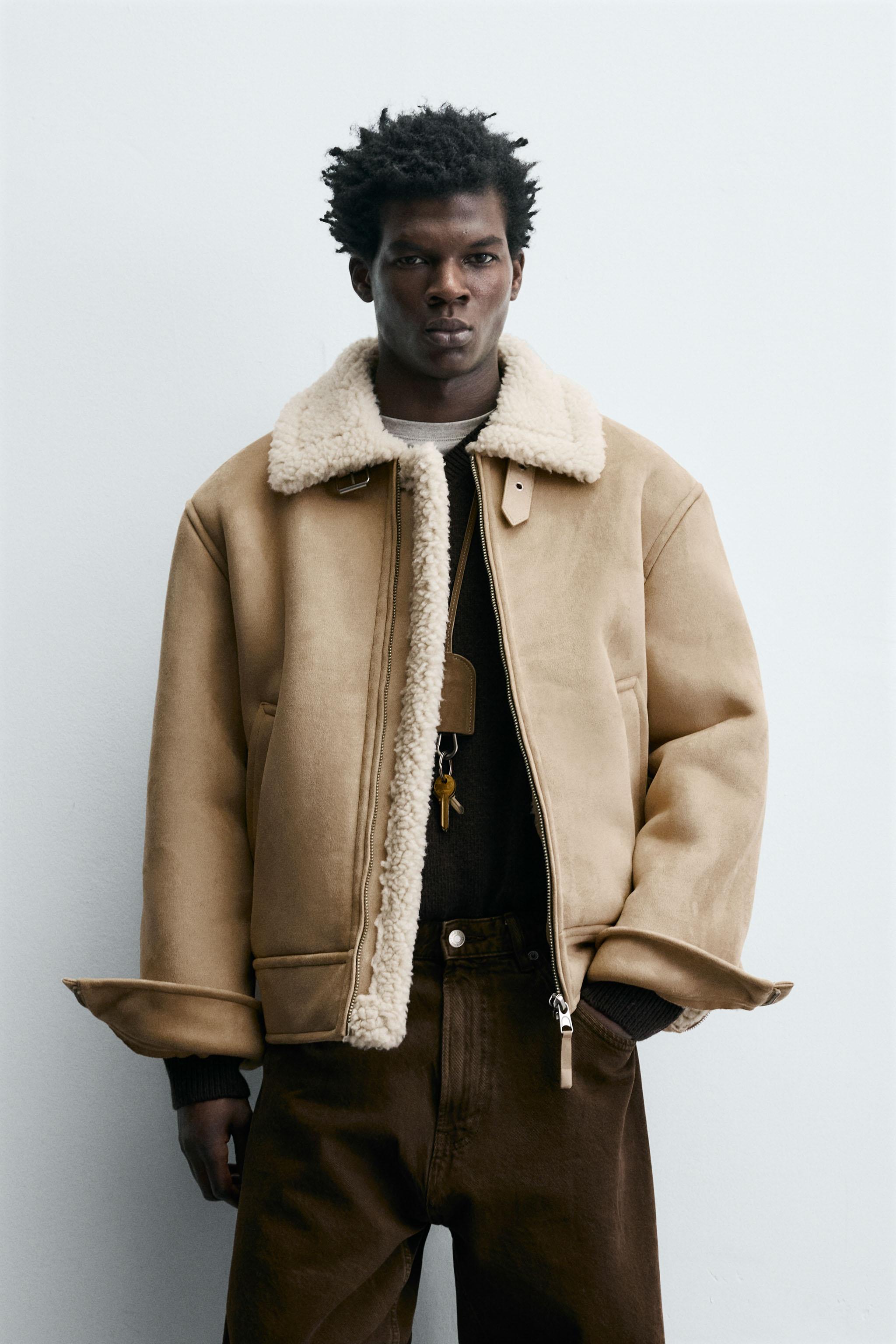 シャーリングジャケット – メンズ | ZARA 日本