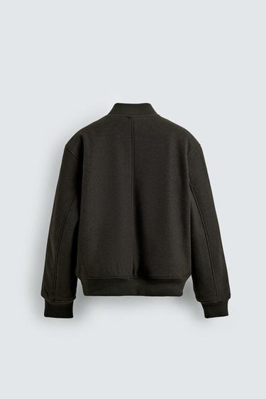 BLOUSON BOMBER BIMATIÈRE - Kaki foncé de Zara - Image 7