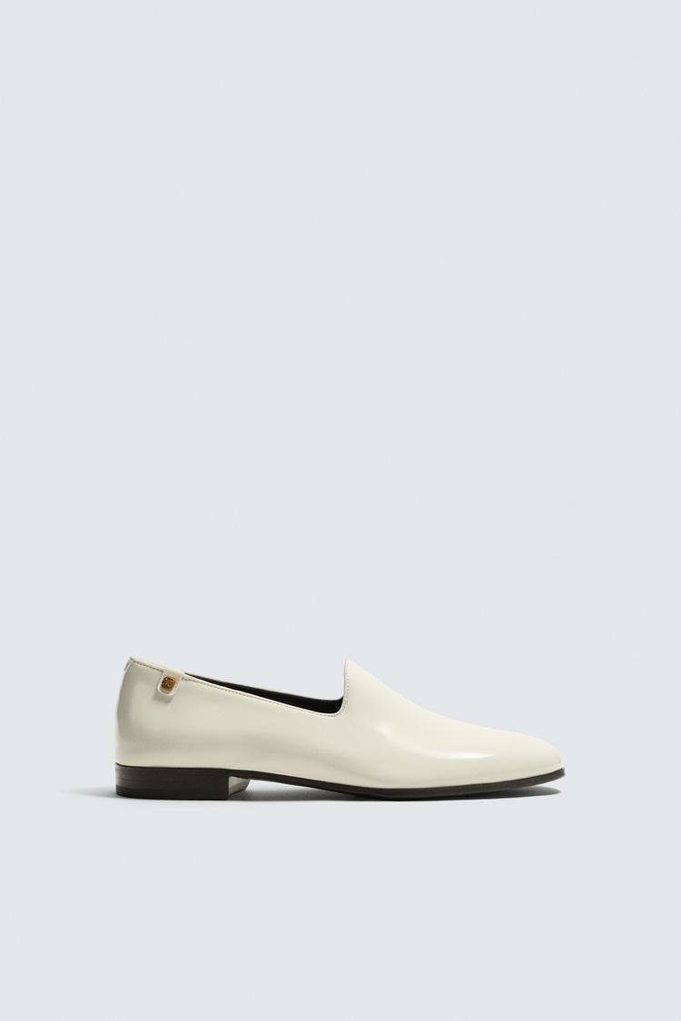 ZARA WILLY CHAVARRIA X ZARA PATENT LEATHER LOAFERS