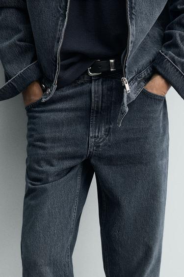 FLARE FIT JEANS - Midnight blue by Zara