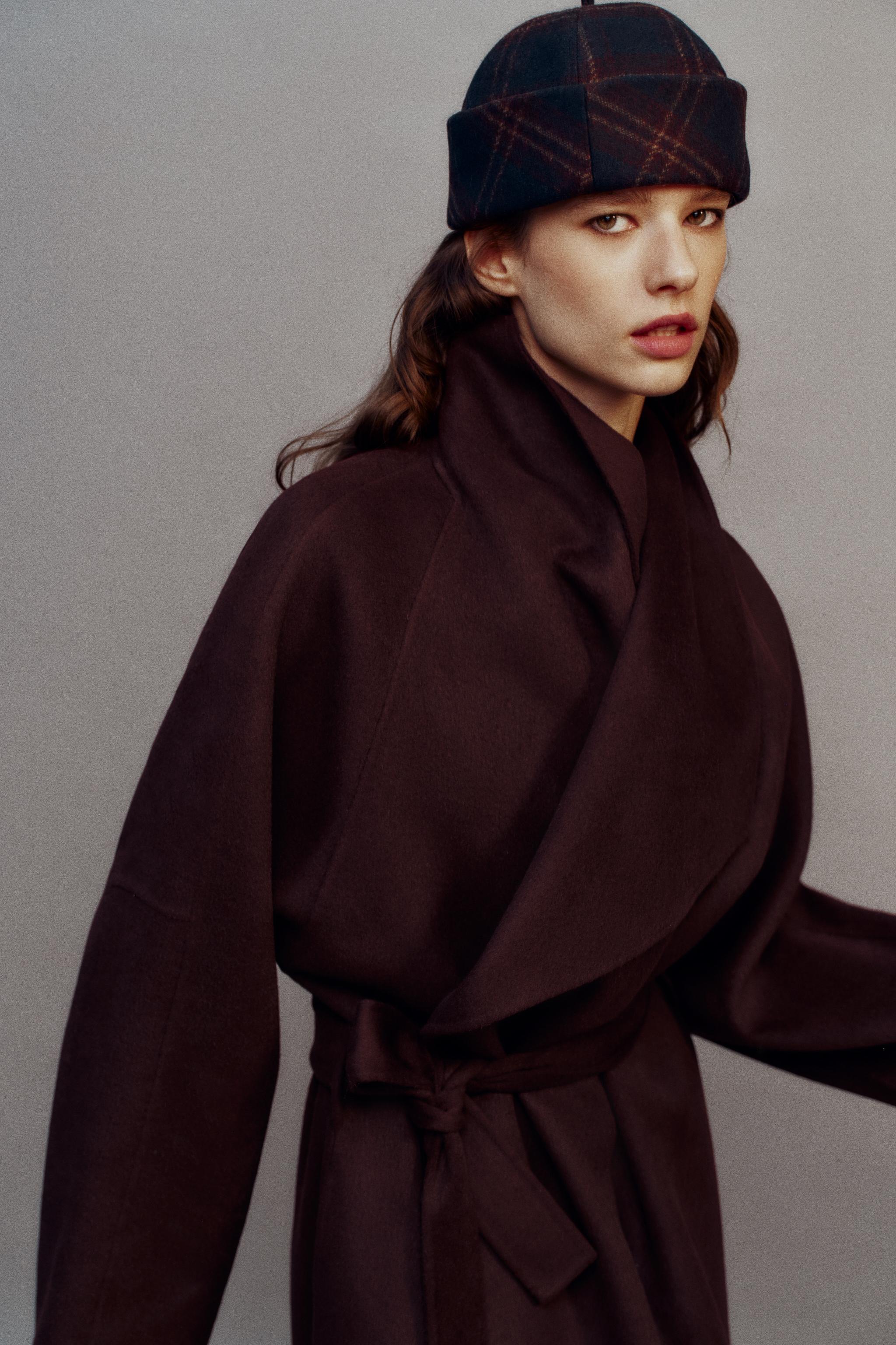 BELTED LONG COAT