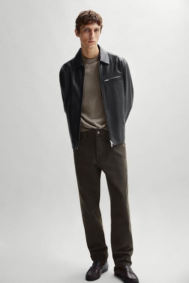 Zara Tapered fit jeans - Chocolate - Image 0