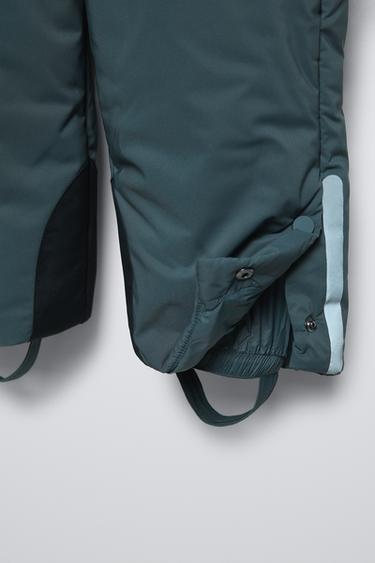 WATER-REPELLENT AND WINDPROOF HOODED SKI COLLECTION JUMPSUIT - Anthracite grey by Zara - Image 5
