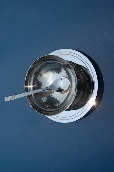 GLANZENDE METALEN IJSCOUPESET - Zilver van Zara