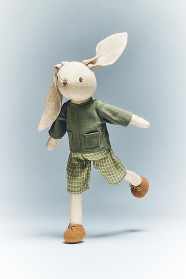CHILDREN’S BUNNY SOFT TOY - Multicoloured by Zara - Image 6