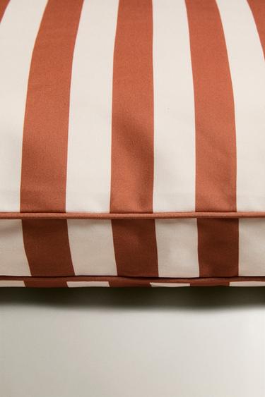 COUSSIN ASSISE BANQUETTE D’EXTÉRIEUR RAYURES - rayures de Zara - Image 2