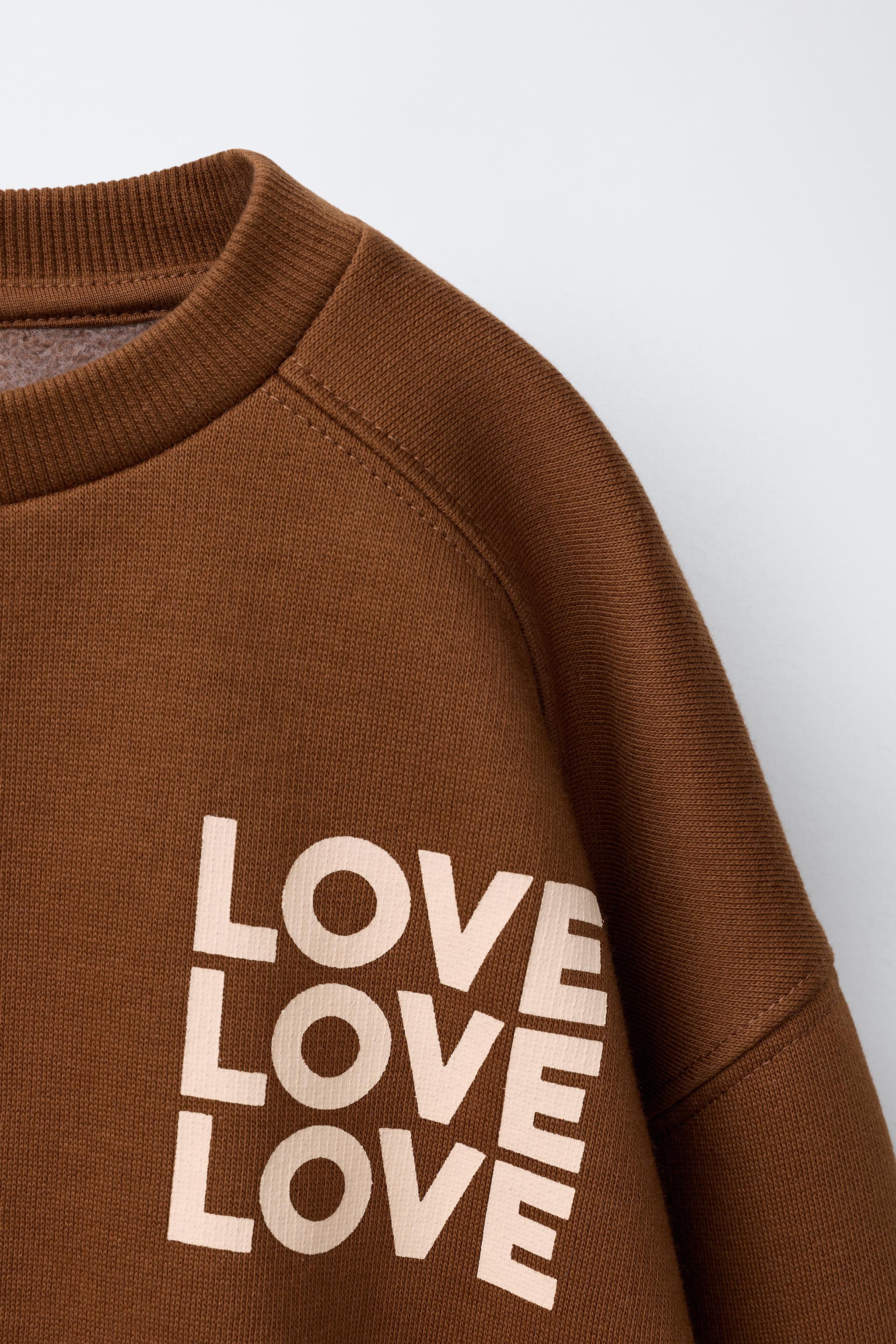 Caritasnepal Burnt Orange Plus Size Sweater Mother Sweatshirt