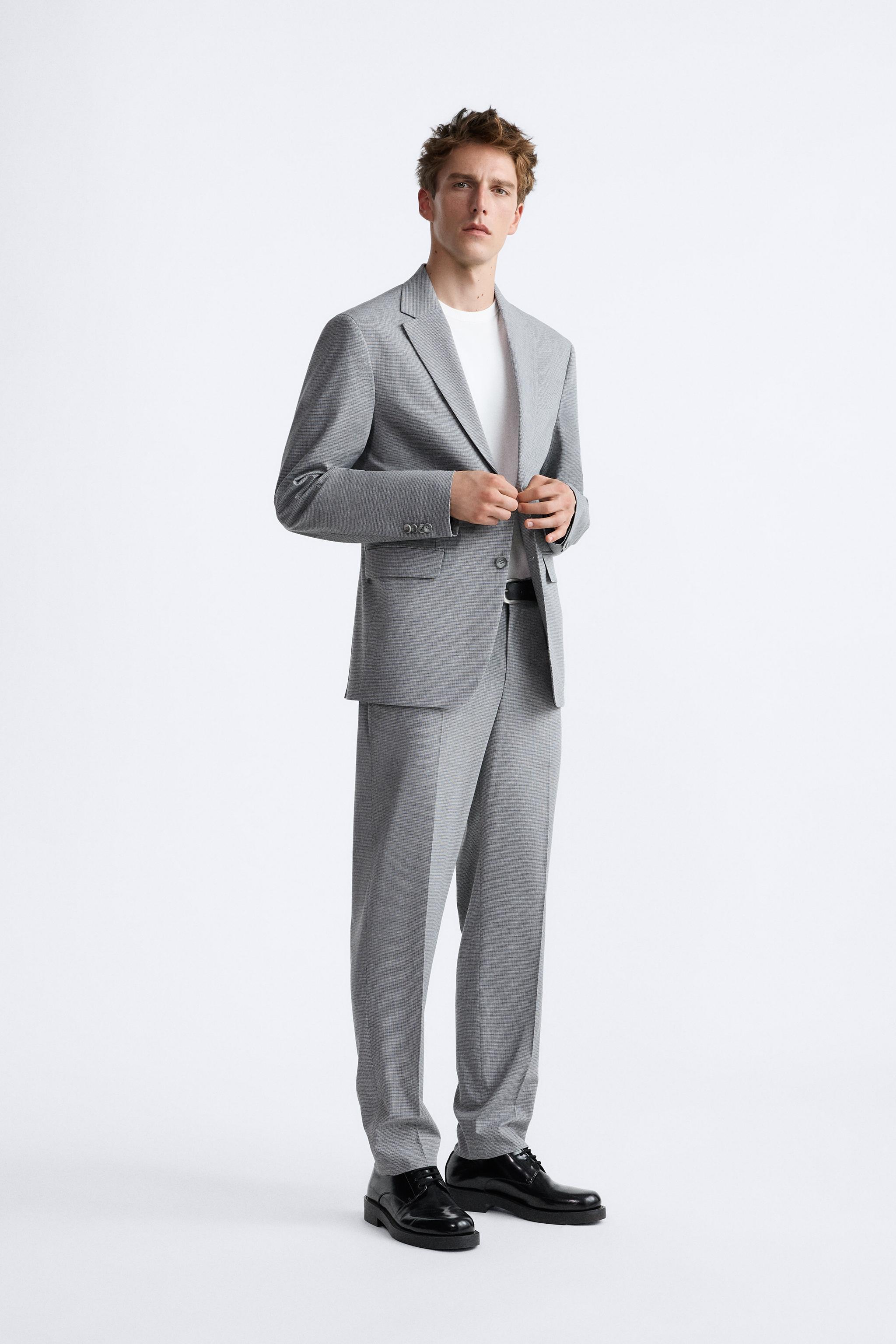 Grey 2025 suit zara