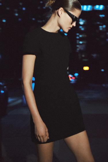 ROBE COURTE ZW COLLECTION - Noir de Zara - Image 5