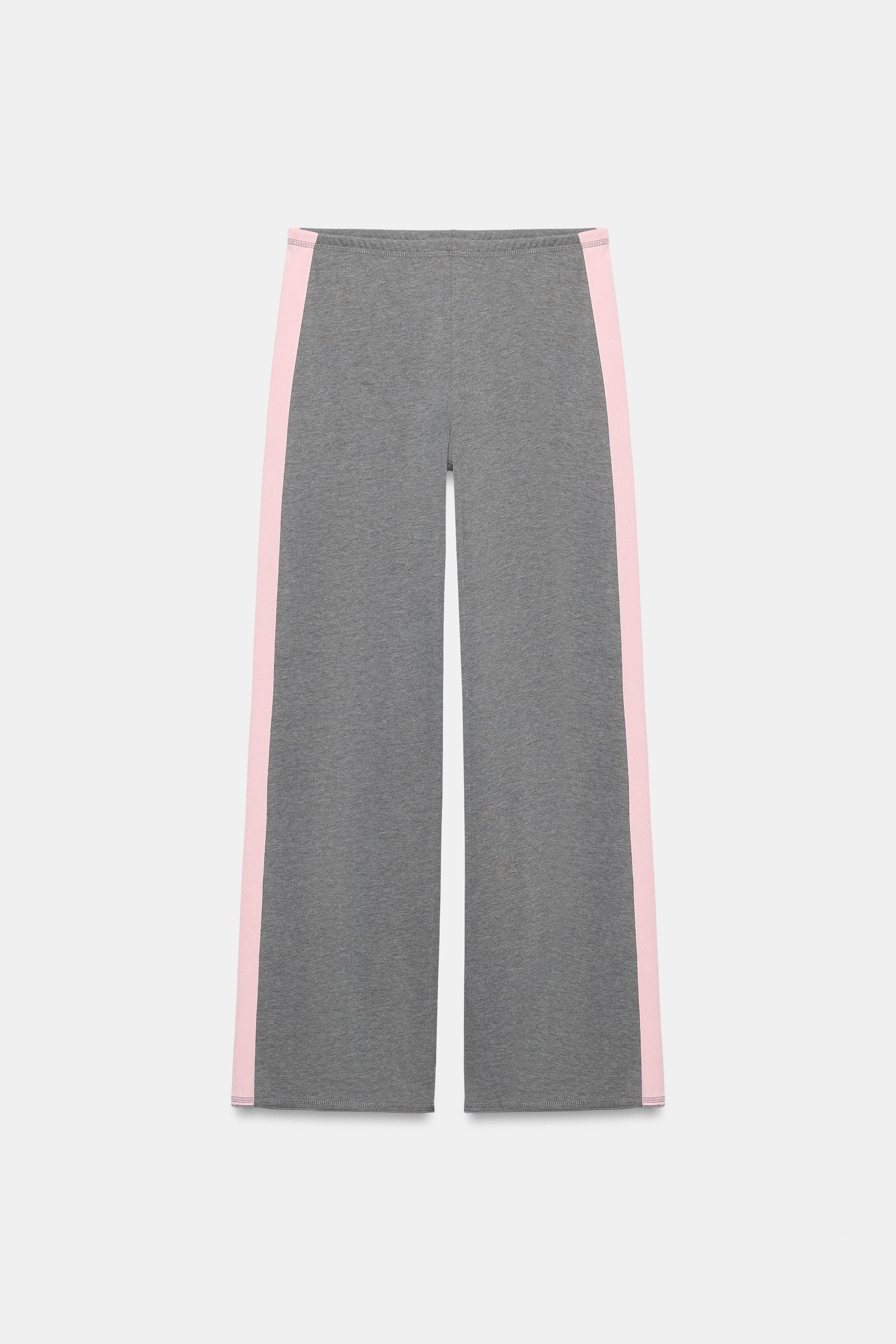 STRAIGHT-LEG SIDE STRIPE TROUSERS