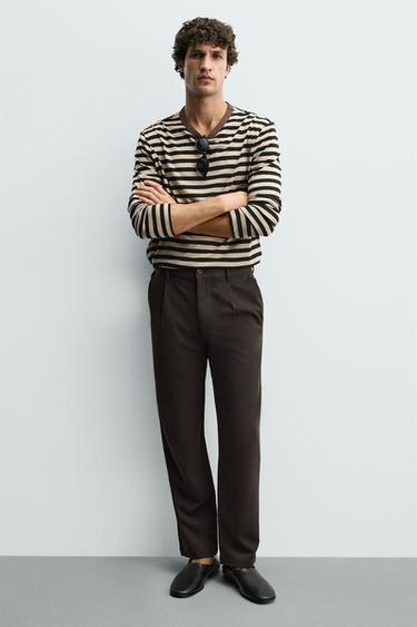 LEATHER LOAFERS - Black by Zara - Image 0