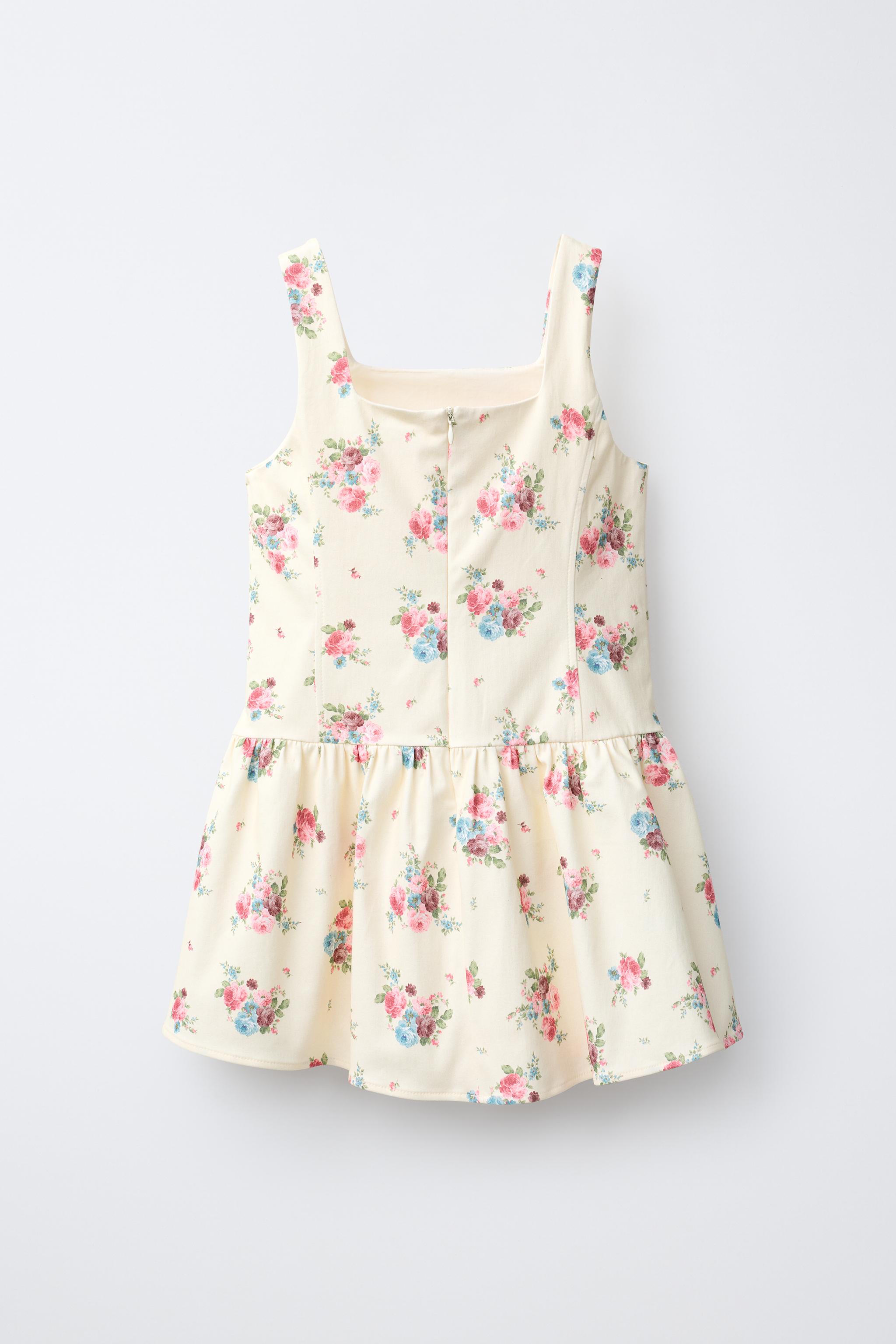 FLORAL PRINT DRESS