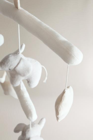 MOBILE LIT BÉBÉ ÉLÉPHANT - Gris / Beige de Zara - Image 3