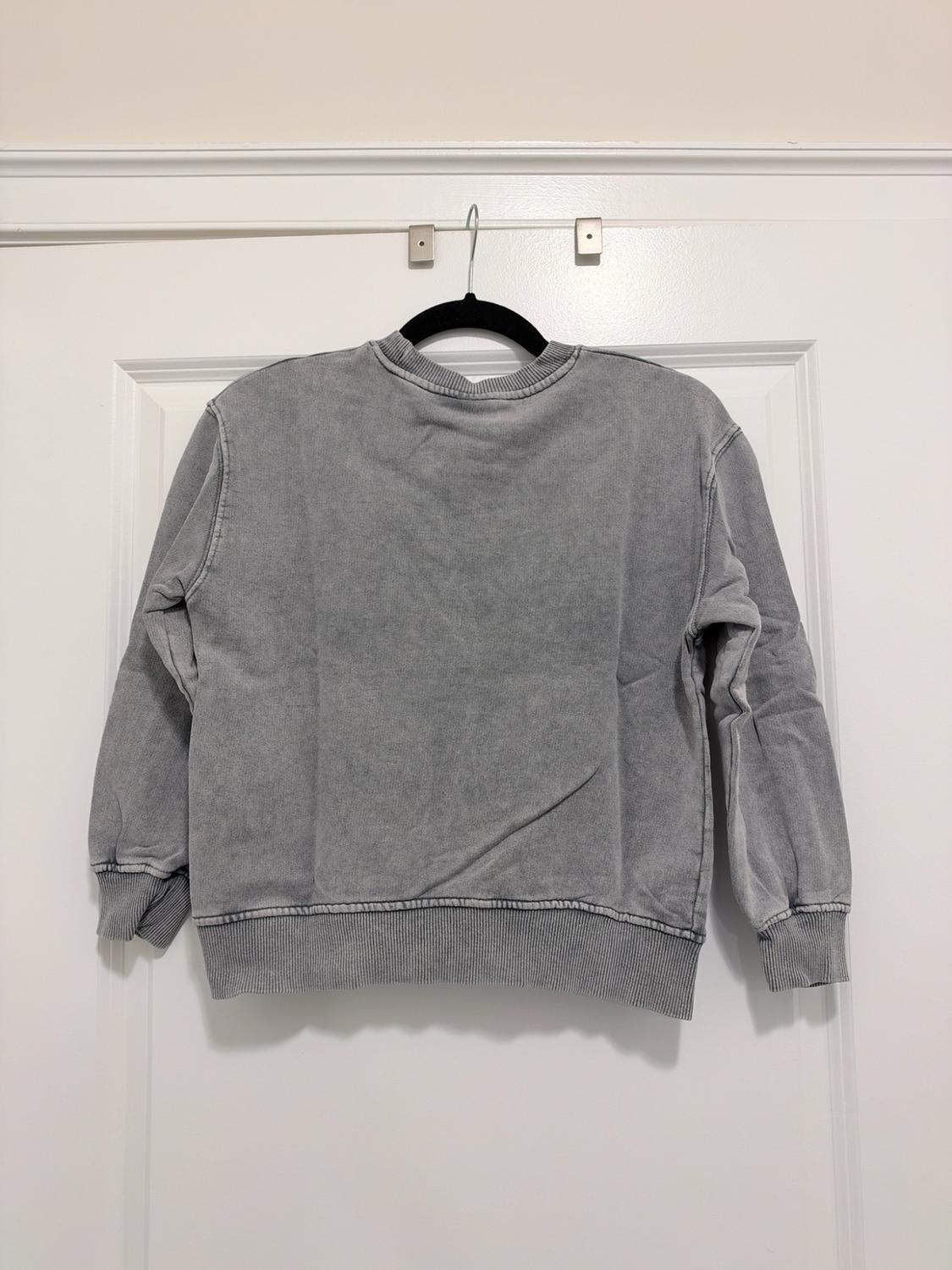 WASHED EFFECT DOLL PRINT SWEATSHIRT - Image 3