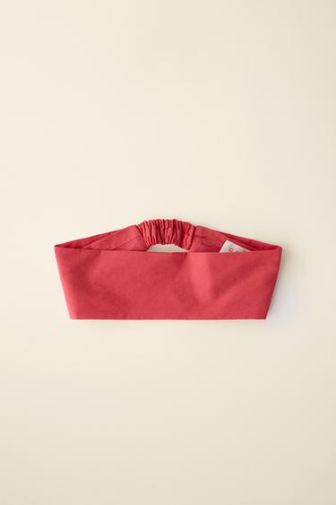 BANDANA CREATED BY CARAMEL LONDON X ZARA - Red by Zara