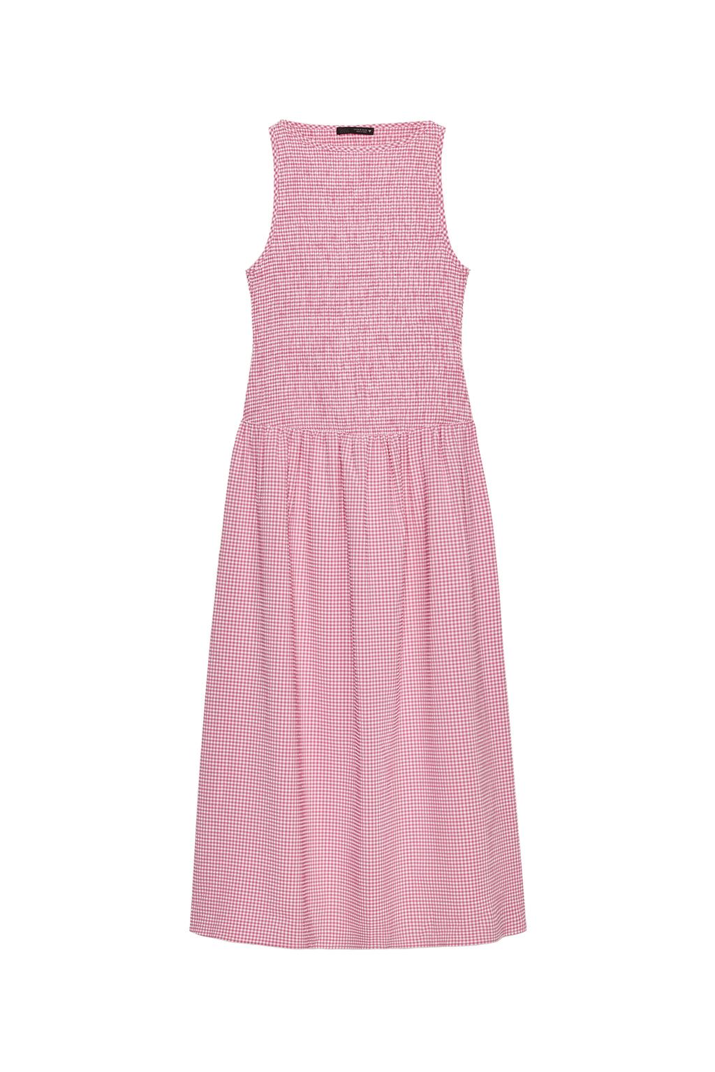 GINGHAM MIDI DRESS - image 3