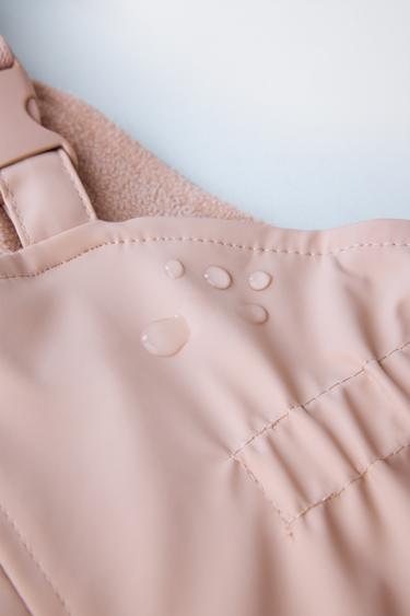 RUBBERISED WATER-RESISTANT JUMPSUIT - Pink by Zara - Image 4