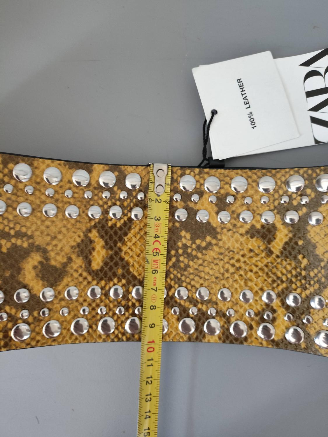ΔΕΡΜΑΤΙΝΗ ΖΩΝΗ FAJÍN ANIMAL PRINT ΜΕ ΤΡΟΥΚ - Image 3