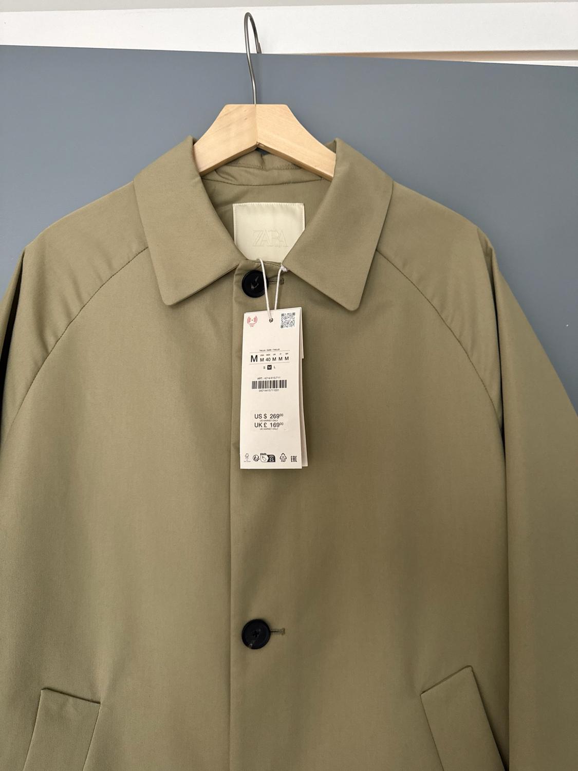 RELAXED FIT TRENCH COAT - Image 2
