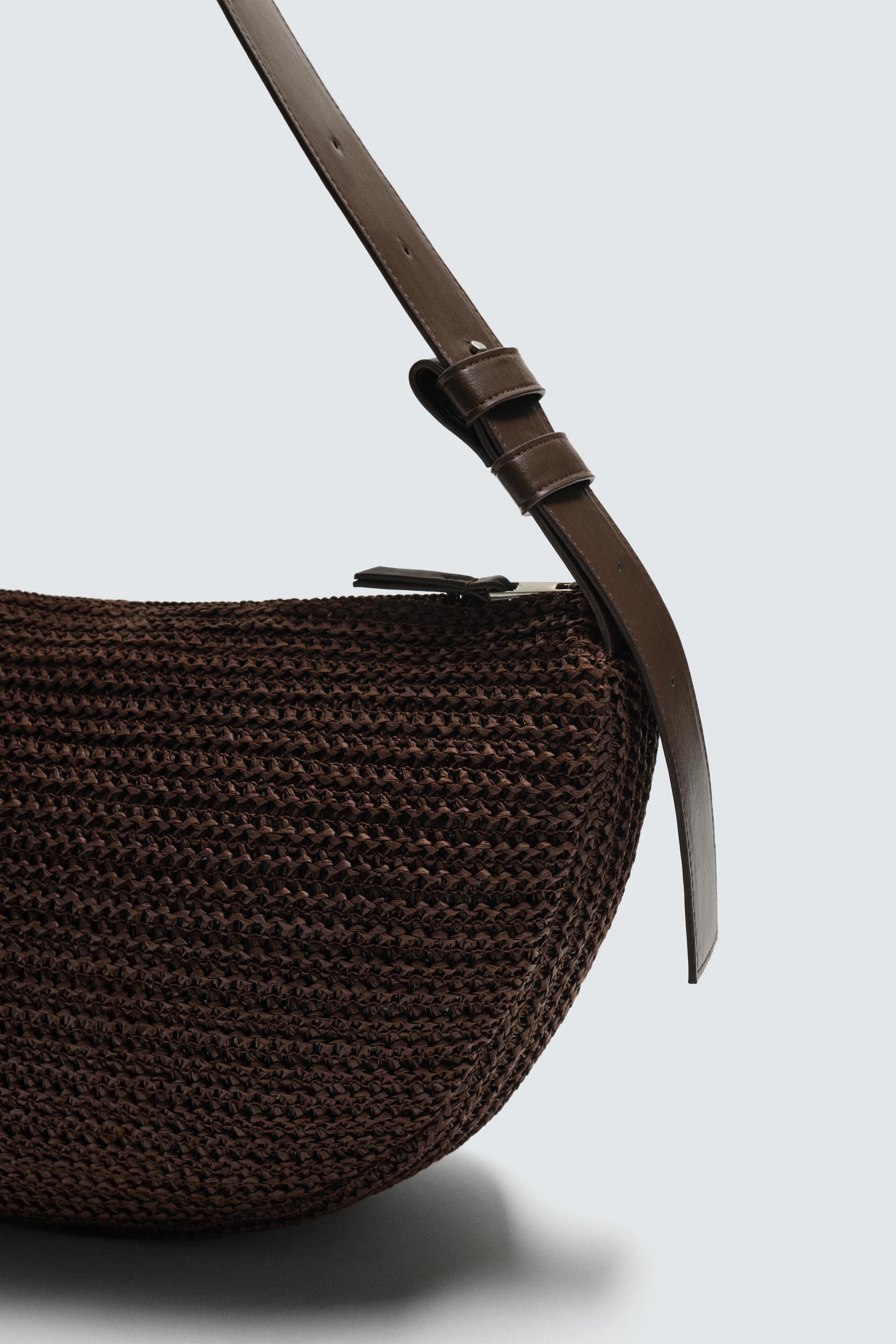 WOVEN SHOULDER BAG
