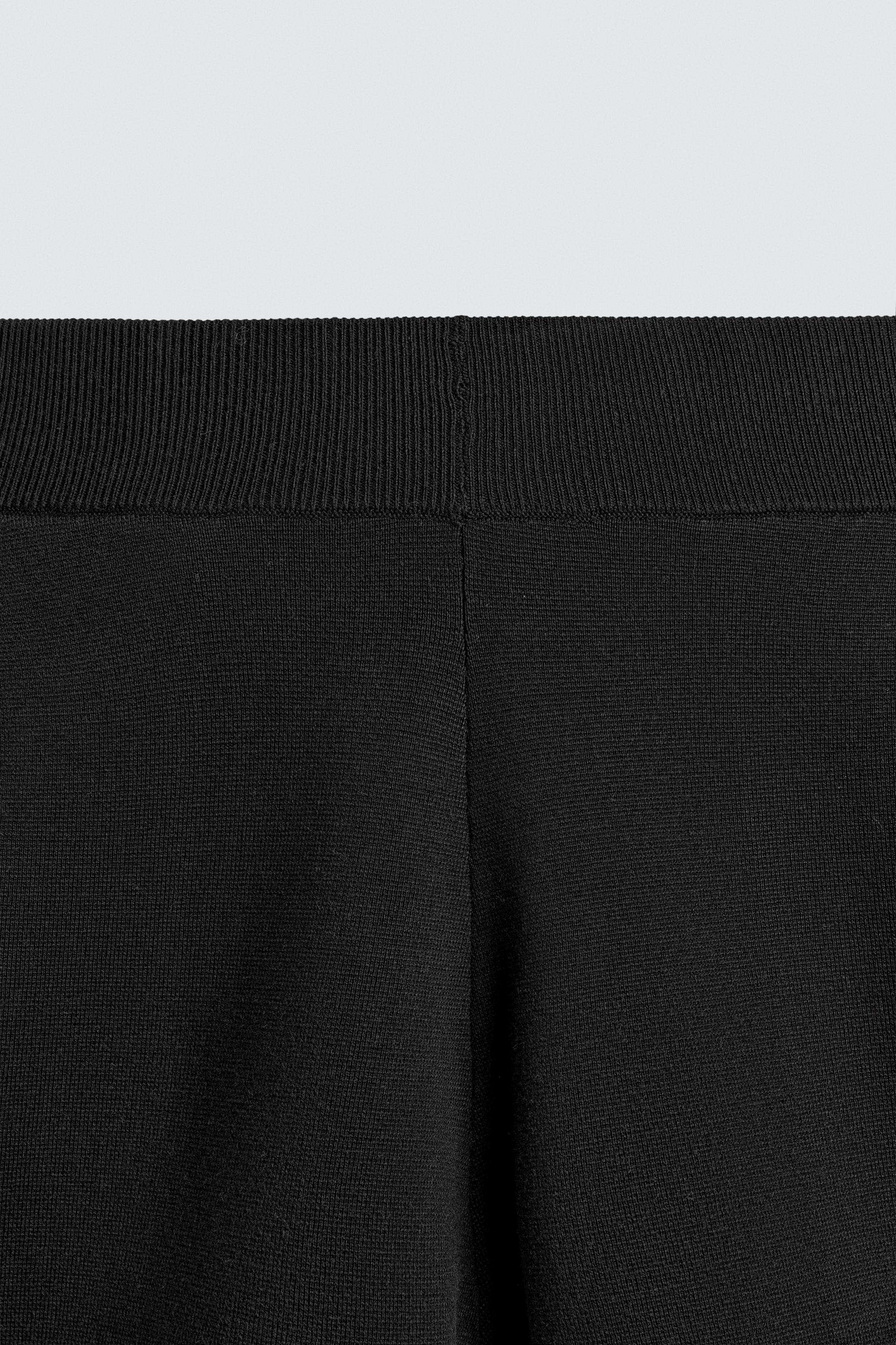 KNIT WIDE FIT PANTS