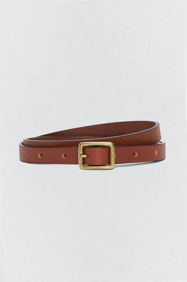 LEATHER BELT SOSHIOTSUKI X ZARA - Light brown by Zara - Image 3