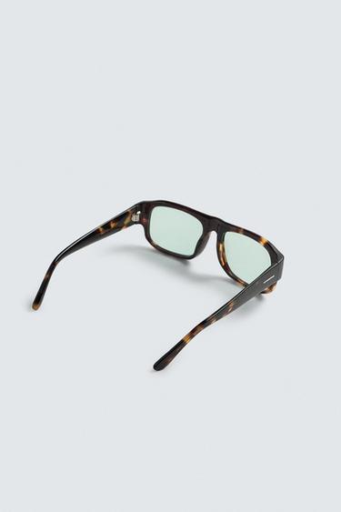 LUNETTES DE SOLEIL CARRÉES - Écaille de Zara - Image 5