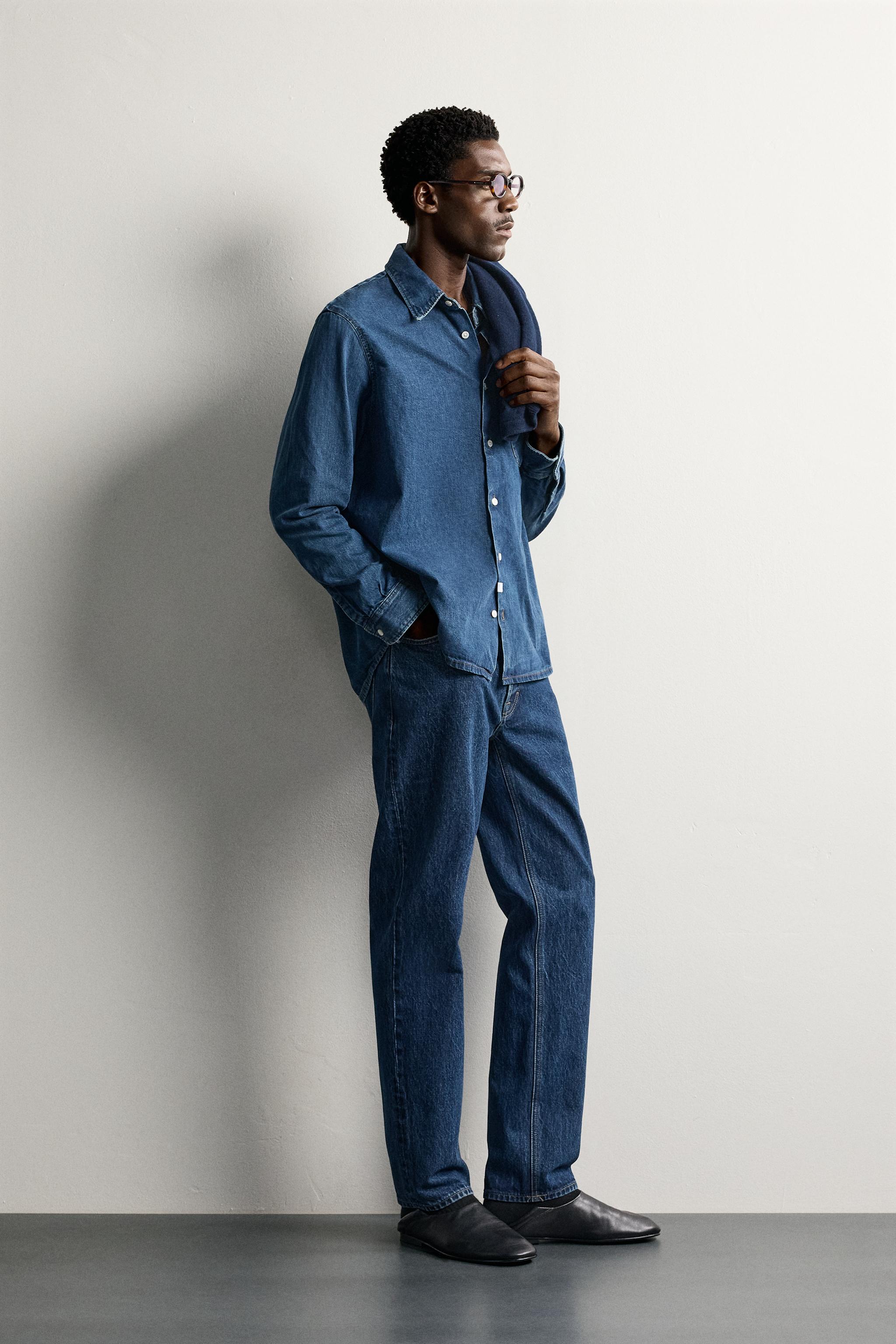 REGULAR FIT DENIM SHIRT