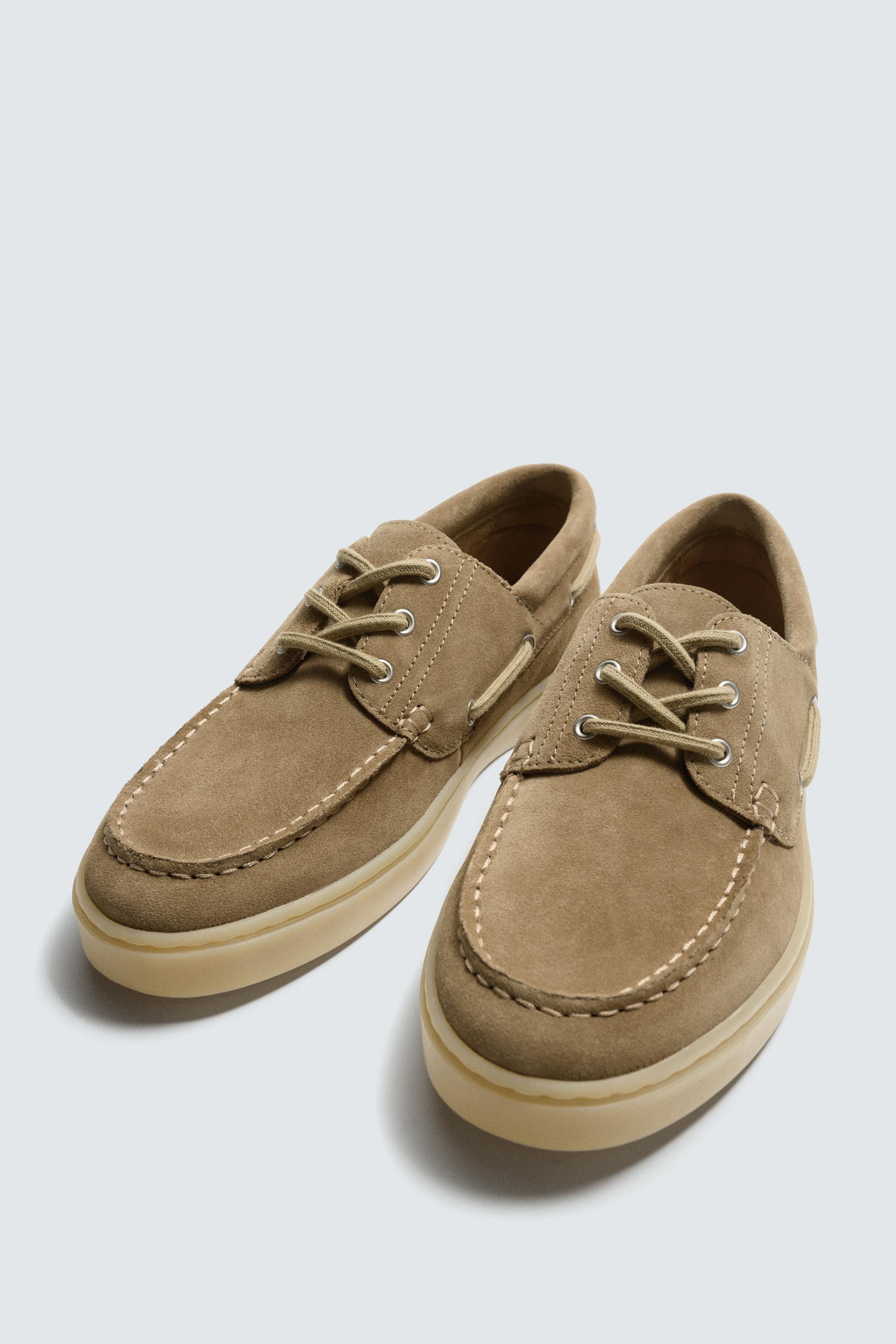 CHAUSSURES BATEAU EN CUIR
