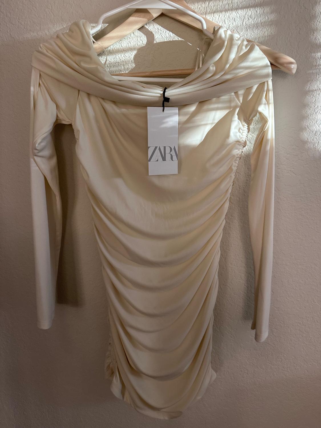 VESTIDO CORTO DRAPEADO - Image 2