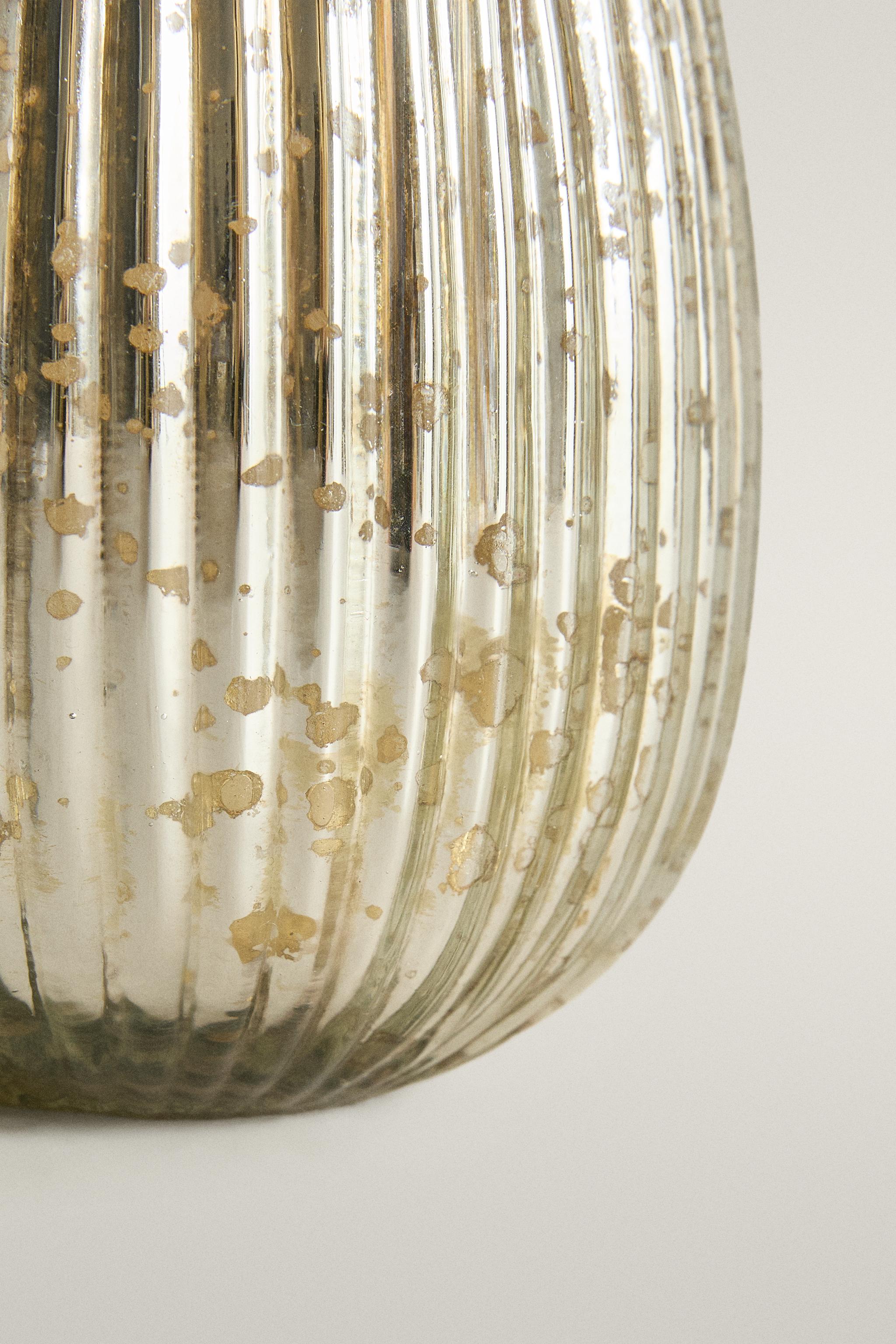 VASE DÉCORATIF MERCURISÉ NOËL