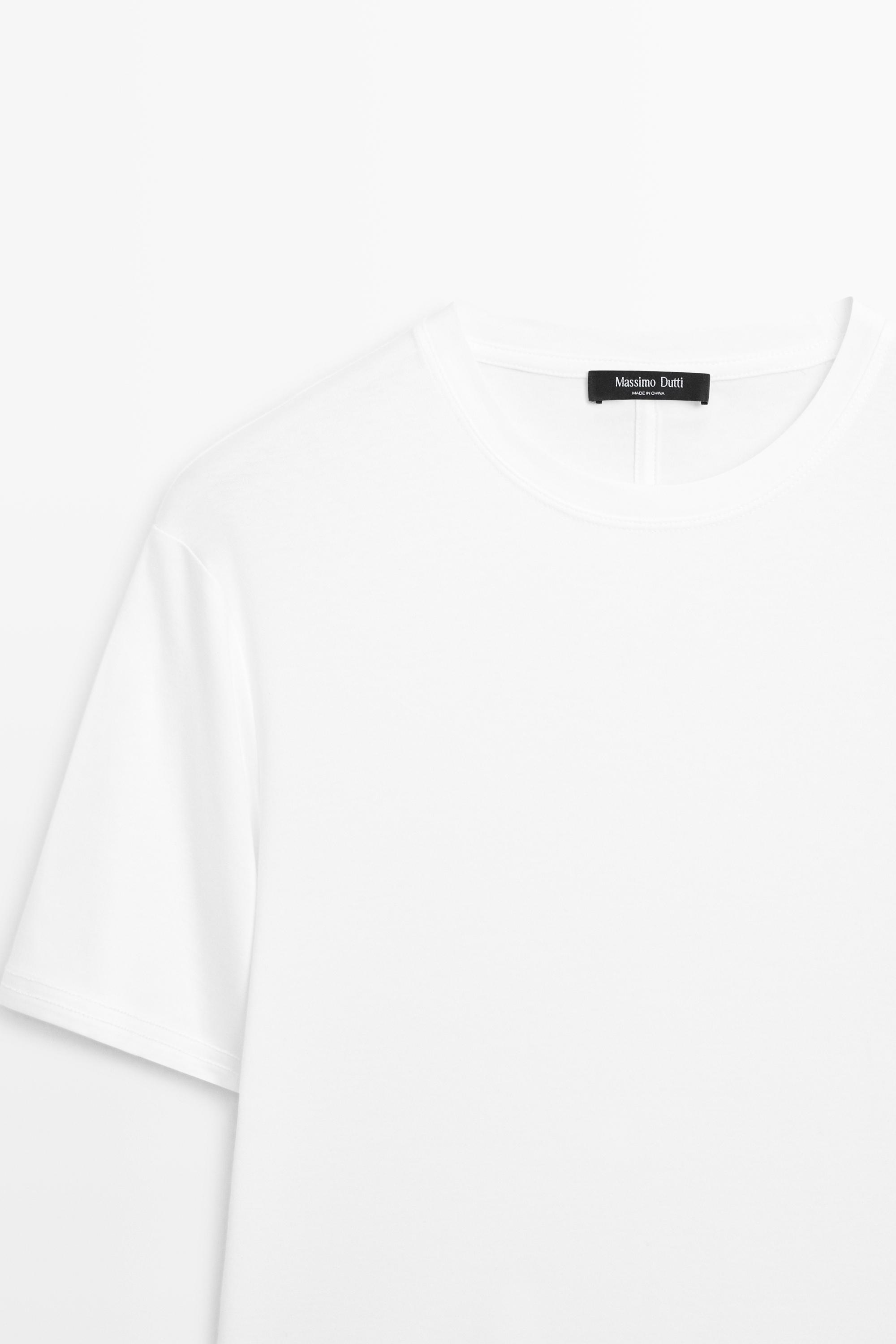 T-shirt à manches courtes 100 % coton