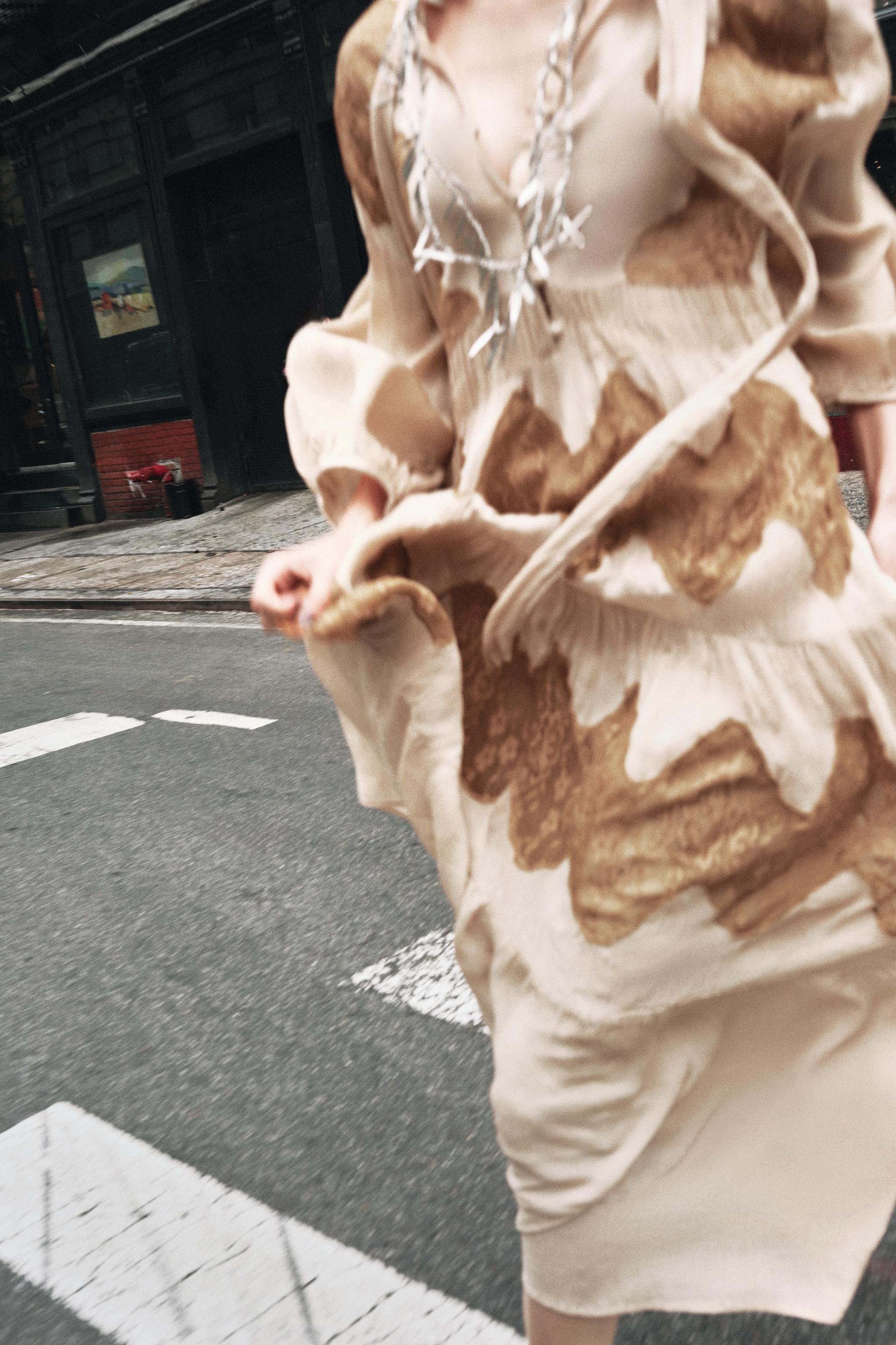 ROBE NŒUD COMBINÉE DENTELLE