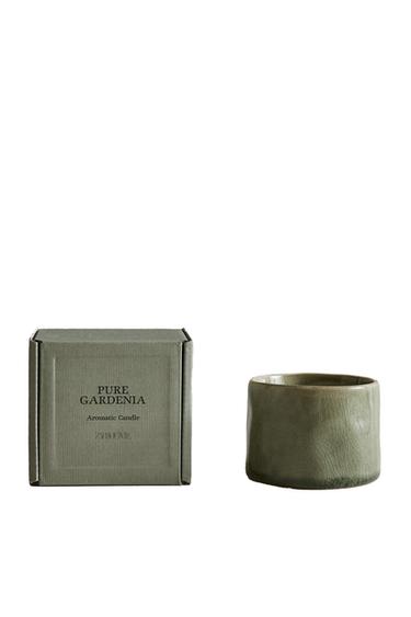 (150 G) BOUGIE PARFUMÉE PURE GARDENIA - blanc de Zara