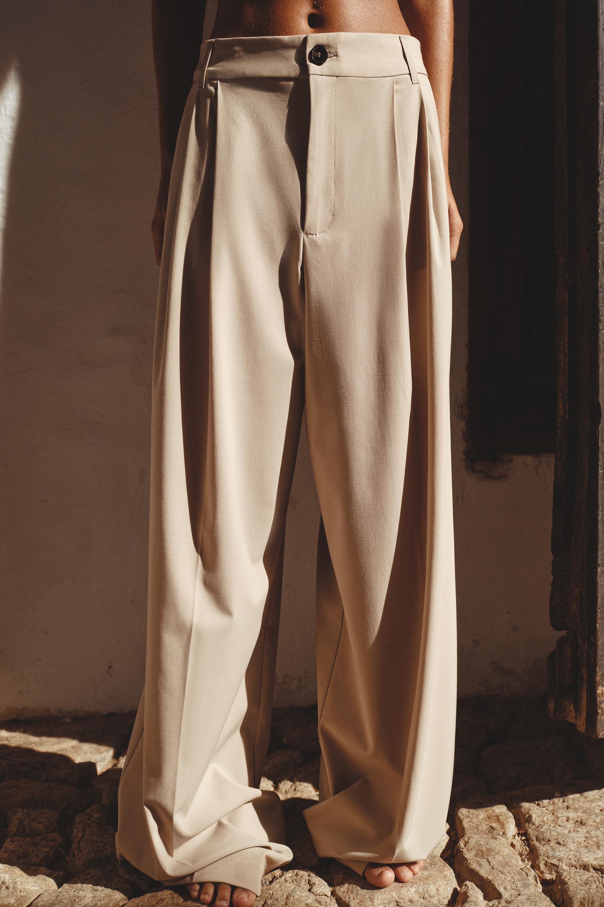 Work Pants for Women | Explore our New Arrivals | ZARA United States