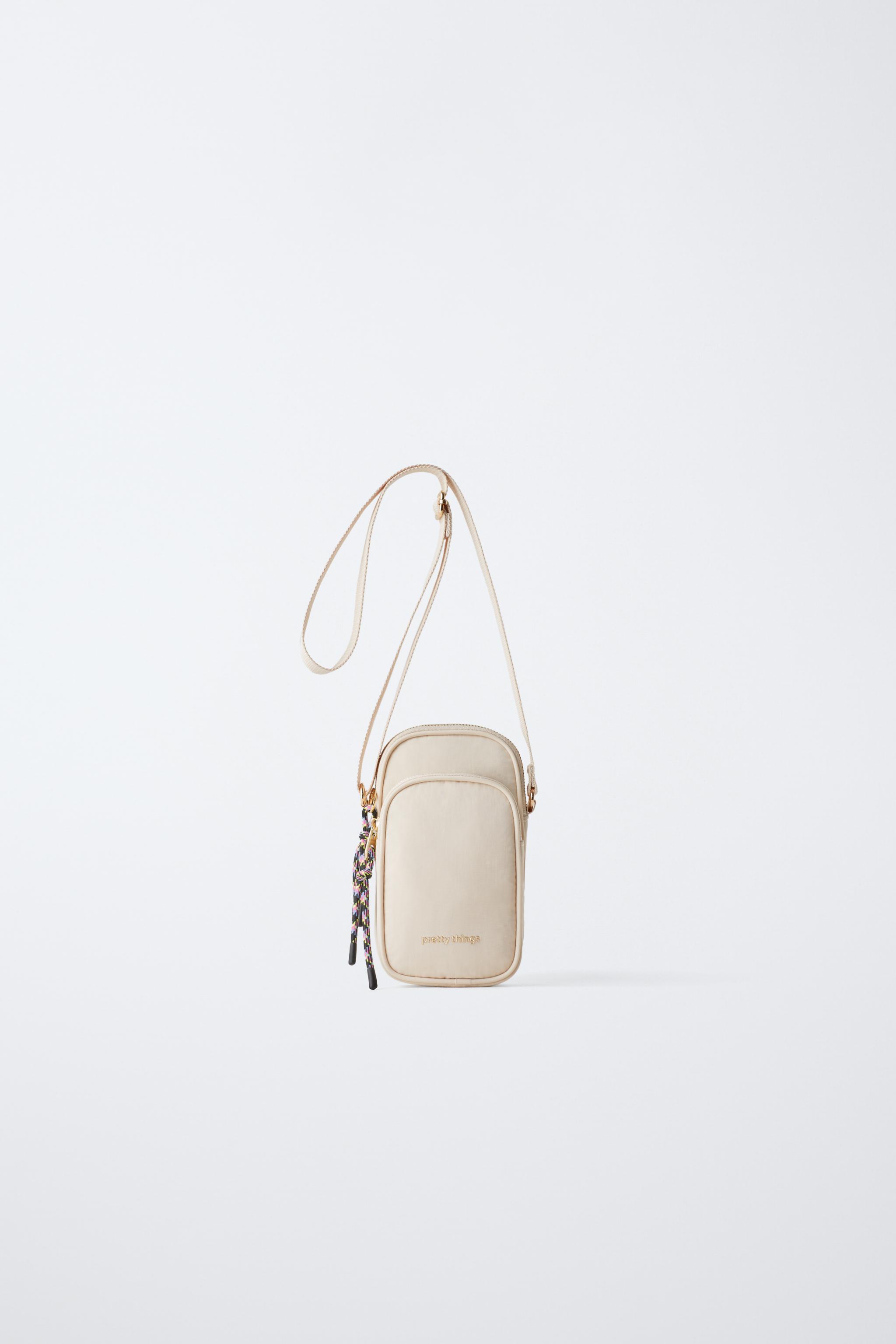 ベーシック スマートフォンポーチ - エクリュ | ZARA Japan / 日本