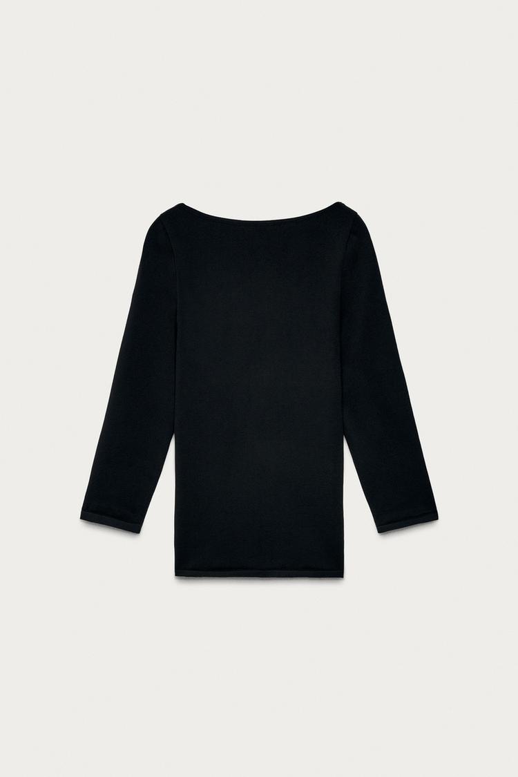 TOP SIN COSTURAS MARISA BERENSON X ZARA 2