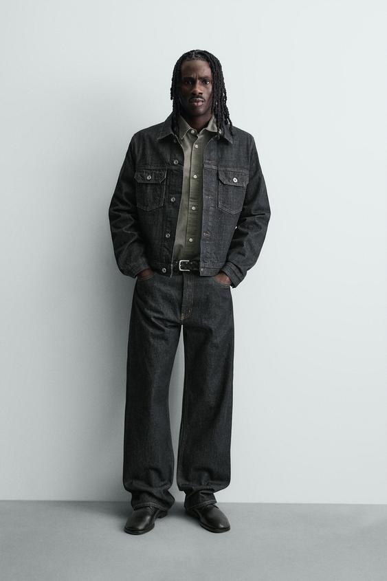 JEANS LOOSE FIT - Índigo de Zara - Imagen 0